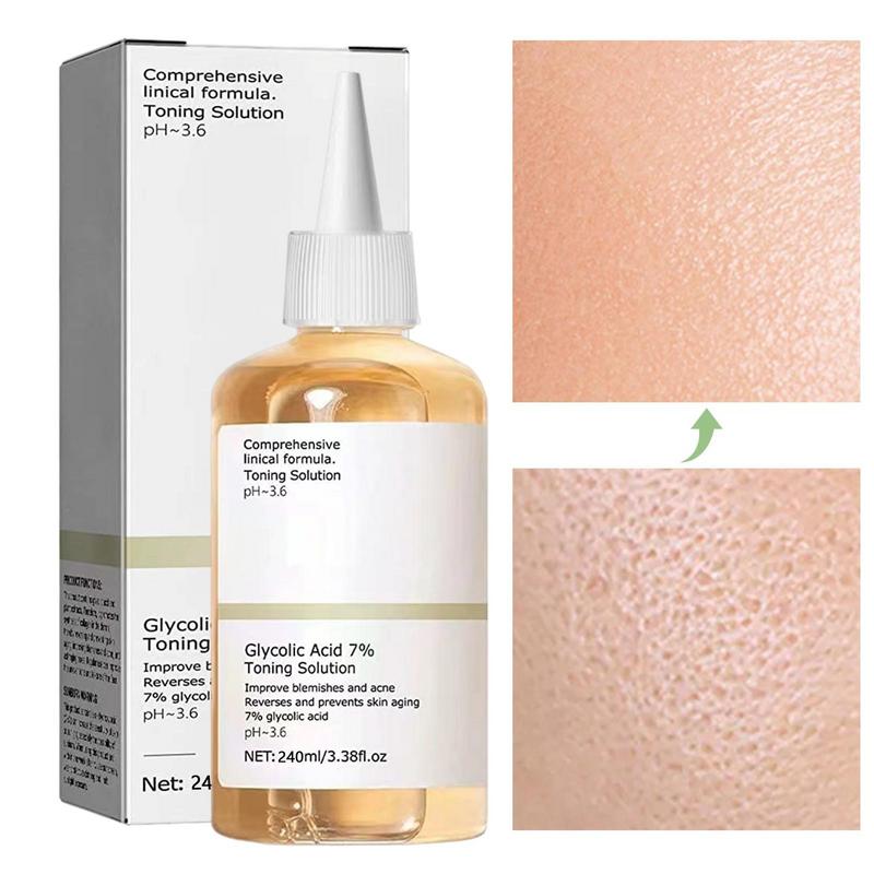 Essence Serum Toner - Tónico facial exfoliante de 100ml/240ml, ácido