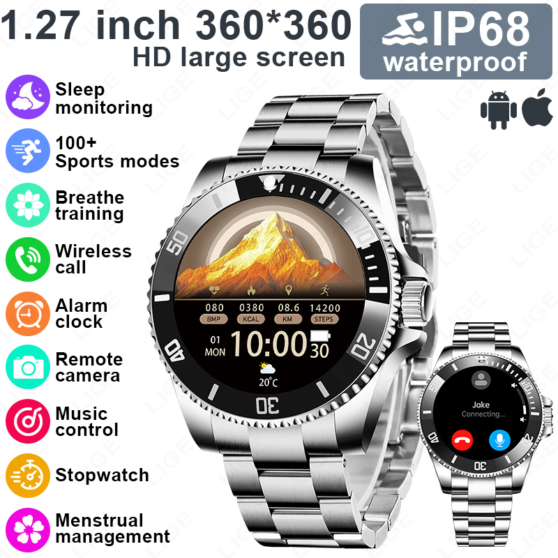 Korean Luxury Lifestyle - Reloj inteligente LIGE de nuevo estilo