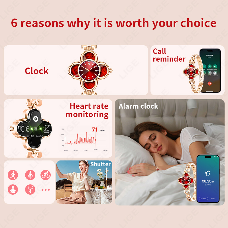 Reloj inteligente con cordón d - Korean Luxury Lifestyle reseña y precio