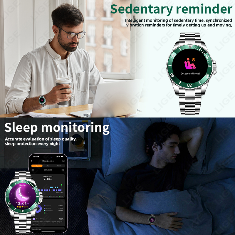 Reloj Inteligente LIGE 2026 de - Korean Luxury Lifestyle reseña y precio