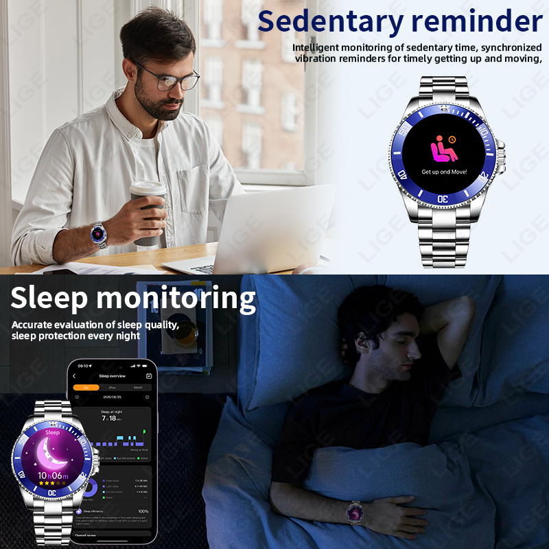 Reloj Inteligente LIGE 2026 de - Korean Luxury Lifestyle reseña y precio