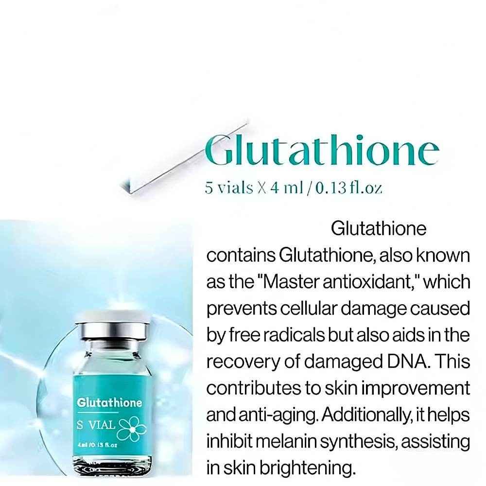 10ml×5Pcs Suero de Glutatión c - Essence Serum Toner reseña y precio