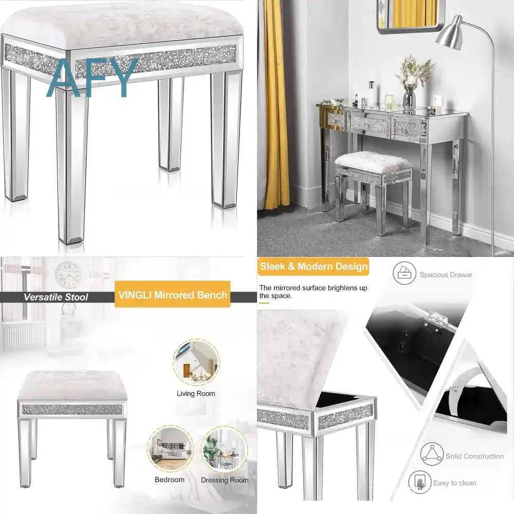 Taburete/Banco Tapizado de Ter - Muji Home Storage reseña y precio